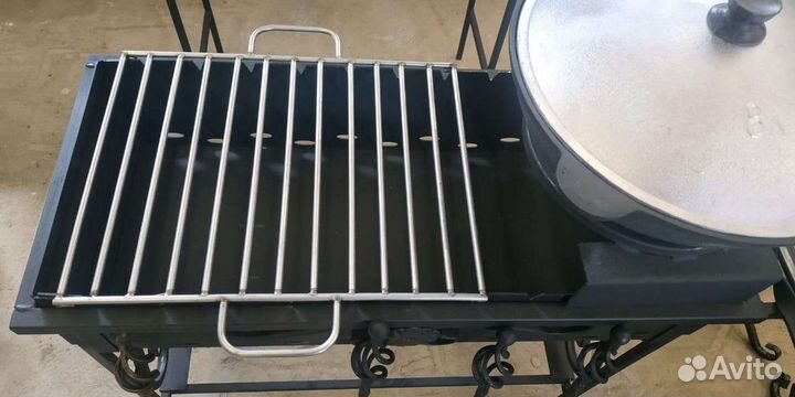Решетка гриль на мангал из нержавейки
