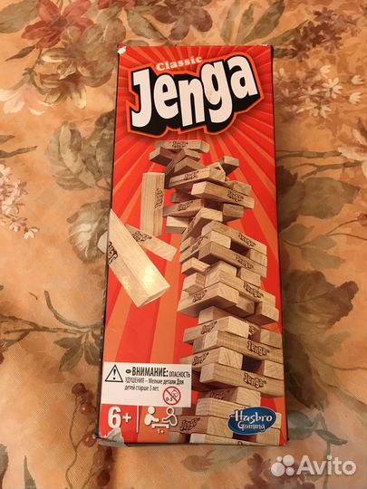Настольная игра Дженга 6+