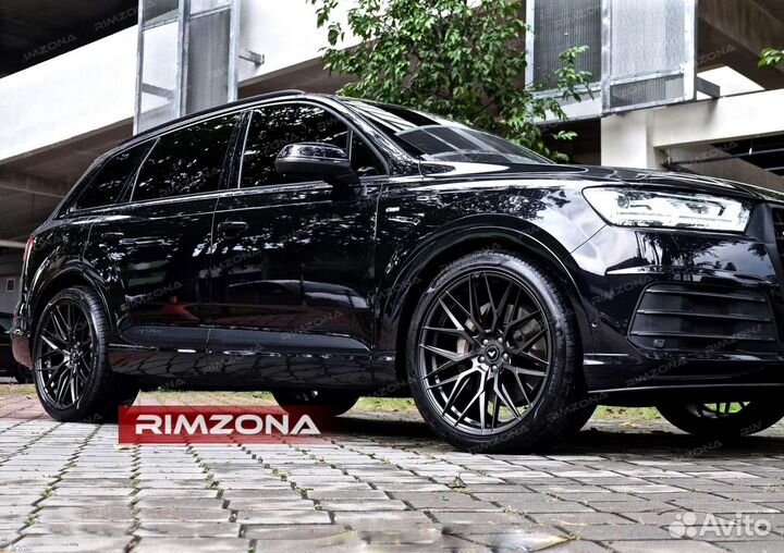 Кованые диски R22 на Audi Q7