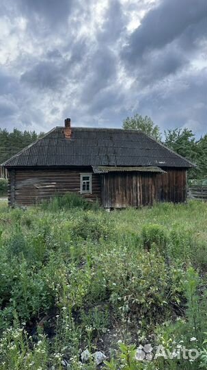 Сруб дома из бревна бу