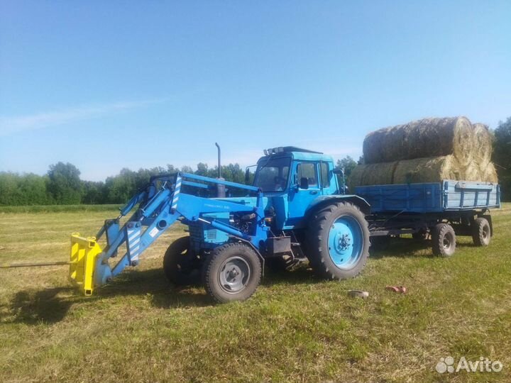 Услуги трактора мтз с прицепом
