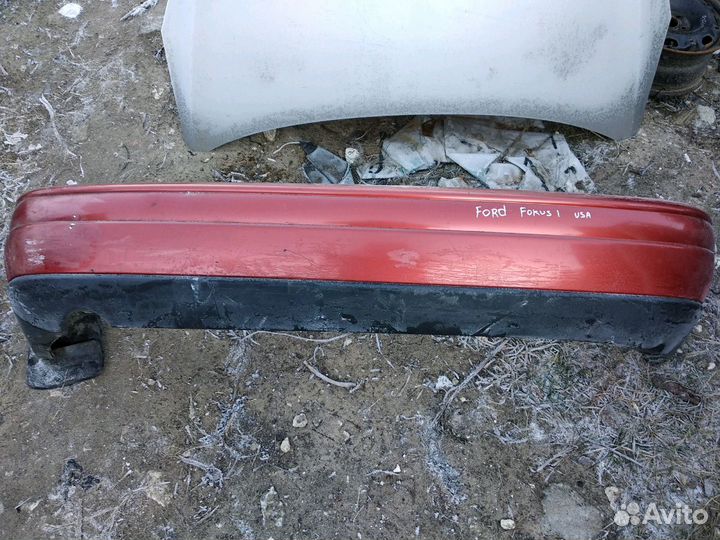 Бампер задний Ford fokus USA купе