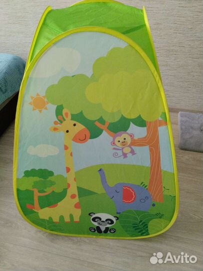 Детская палатка новая+шарики