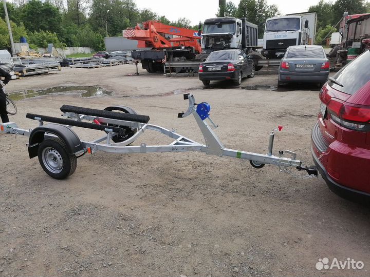 Прицеп 81771B для лодки и гидроцикла. Рассрочка