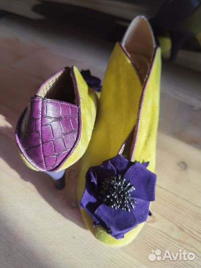 Ботильоны туфли 39 р. Irregular choice кожа