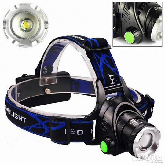 Фонарь налобный аккумуляторный Ultraflash E150