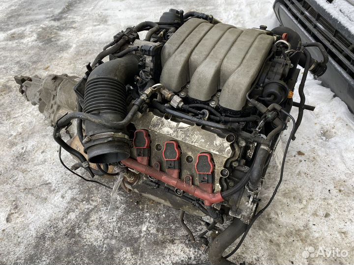 Двигатель AUK 3.2 Audi A6 C6 4F2 AUK-053801 116.23