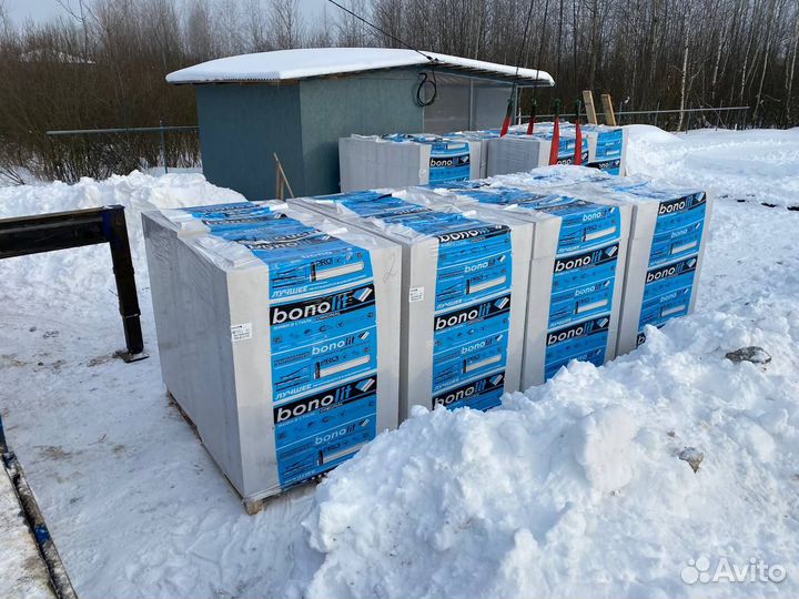 Газобетонные блоки 625 250 150