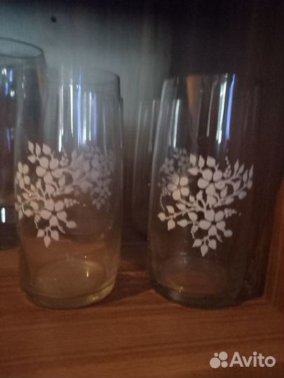 Стаканы набор 2 набора по 6 шт