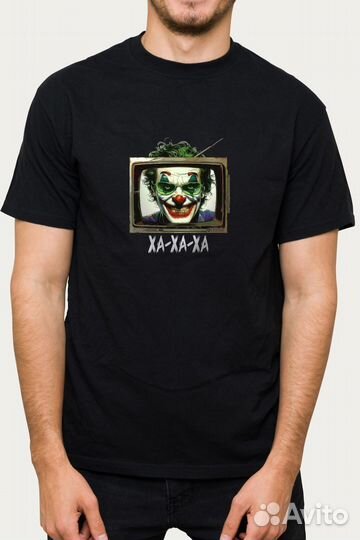 Футболка Print015 - черный. Оптом