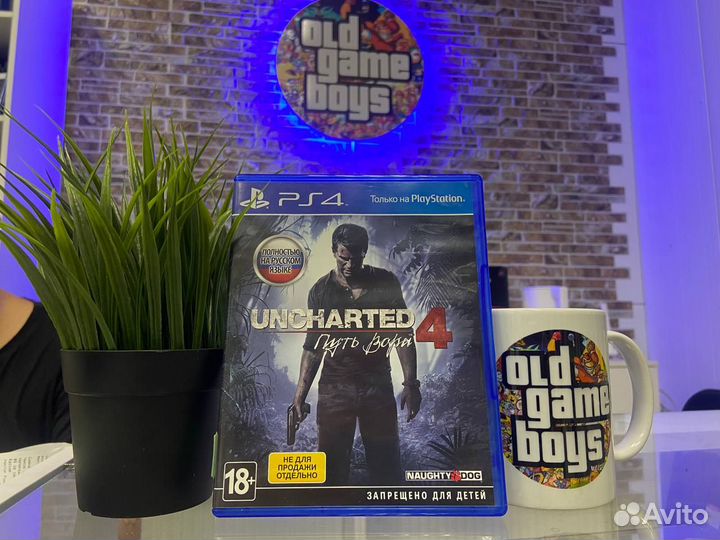 Uncharted 4 путь вора PS4