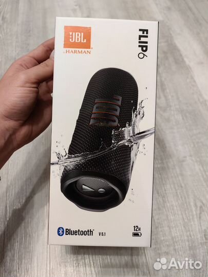 Колонка jbl flip6 новая оригинал