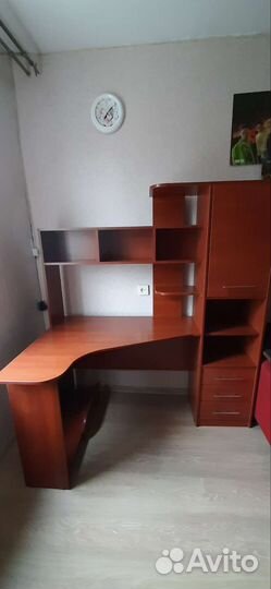 Компьютерный стол со шкафом бу