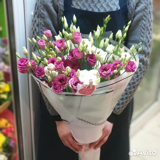 Экстома букет из экстомы доставка цветов