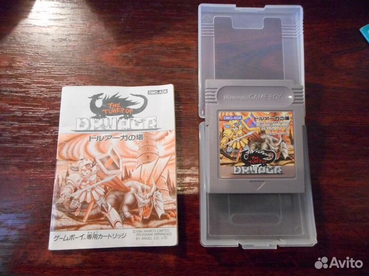 Картридж GBC The Tower of Druaga (с буклетом)