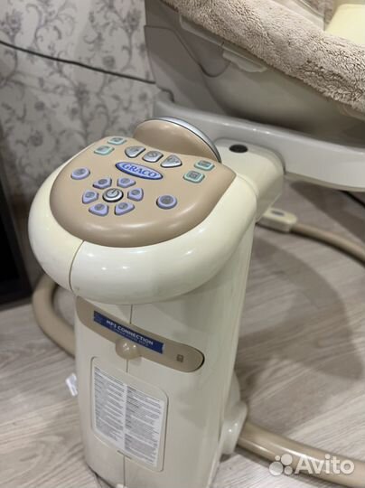 Детские электронные качели graco