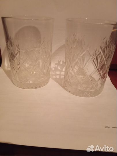 Хрустальные стаканы СССР