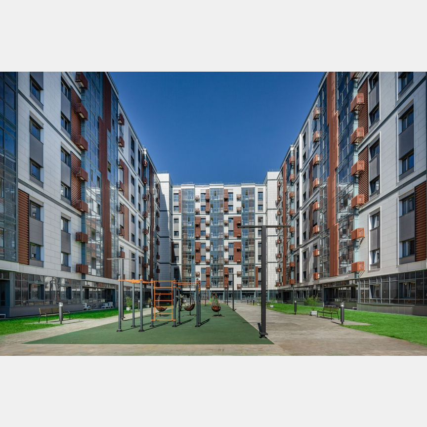 2-к. апартаменты, 54,4 м², 11/15 эт.