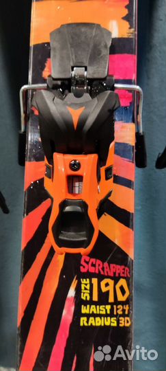 Горные лыжи Scott scrapper 124