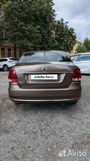 Volkswagen Polo 1.6 МТ, 2016, 161 000 км