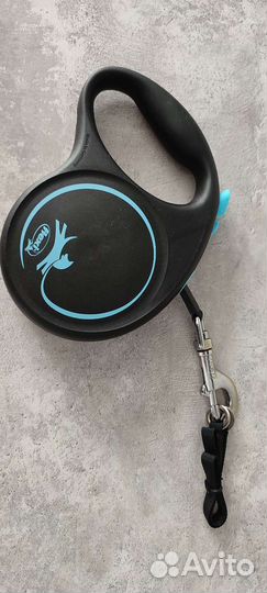 Поводок-рулетка для собак Flexi Black Design