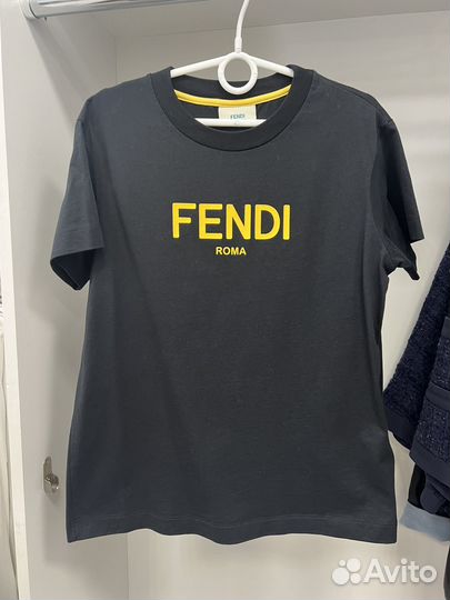 Fendi футболка оригинал как новая