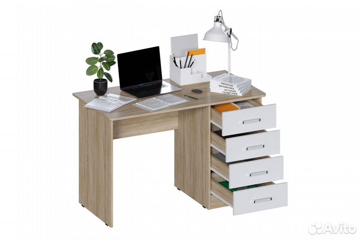 Стол письменный с ящиками