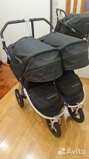 Коляска Bumbleride indie twin +автокресла MaxiCosy