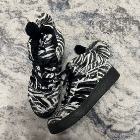 Adidas jeremy scott zebra deals