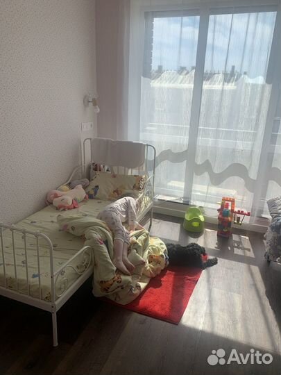 Детская кровать IKEA миннен