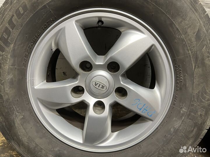 Колеса в сборе 245/70R16 Kia Sorento 1 02-09г