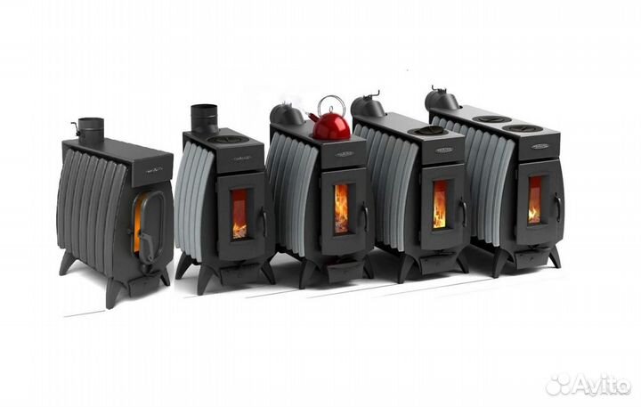 Печи длительного горения Огонь-батарея