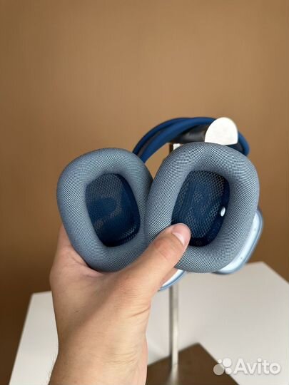 Беспроводные наушники apple airpods max синие