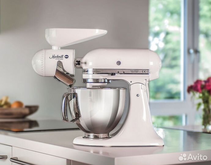 Насадка мельница Mockmill на планетарный миксер