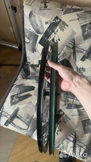 Колесо переднее от Fuji Declaration и обод заднего