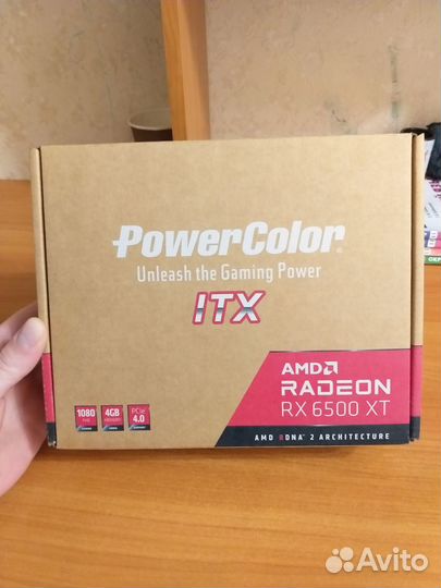 Видеокарта AMD Radeon rx6500xt