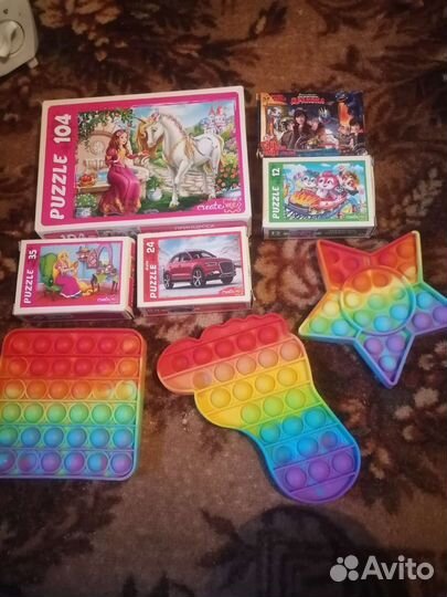 Пазлы поп ит