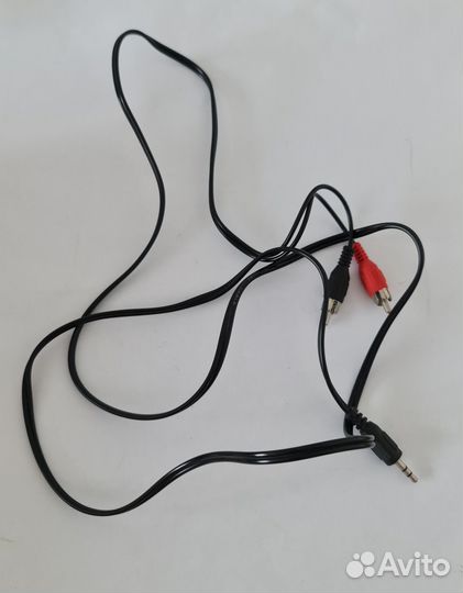 Кабель AUX 3,5 Jack - 2xRCA Тюльпаны 1,5 м(Скупка)