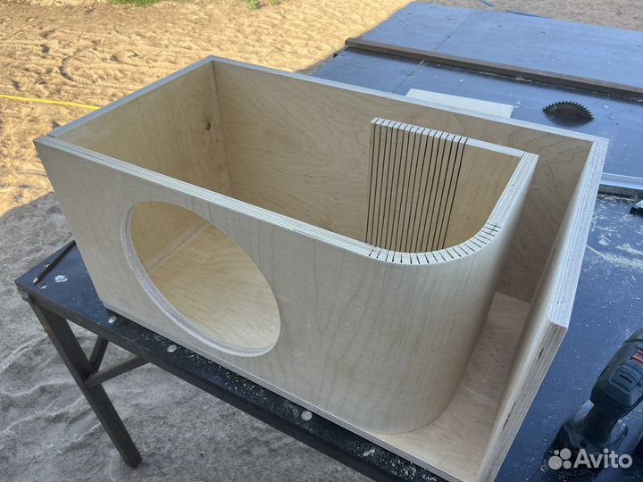 Изготовление короб под сабвуфер