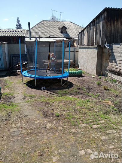 Батут с сеткой