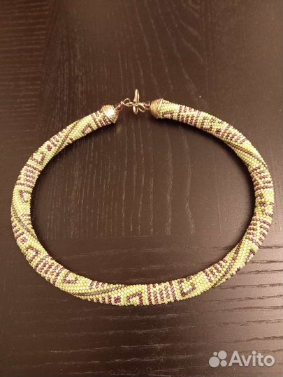 Колье ожерелье ручной работы