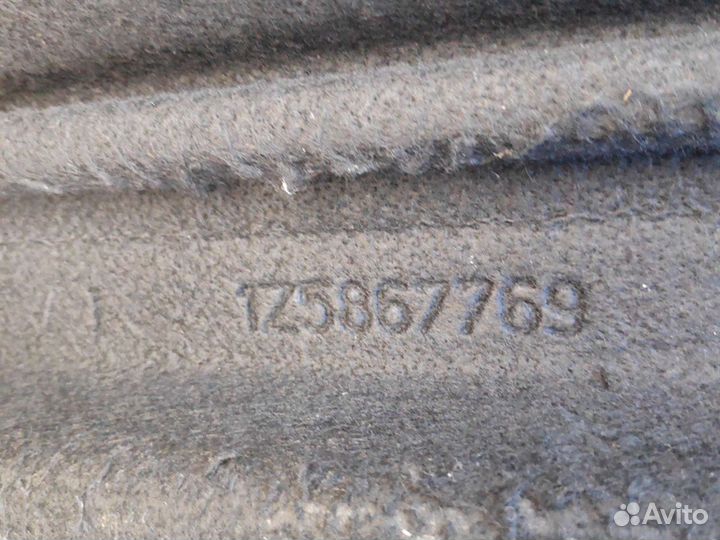 Полка задняя octavia а5