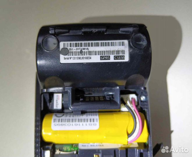 Терминал Ingenico 250 неисправный