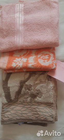 Махровые полотенца новые
