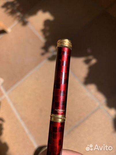 Ручка перьевая Waterman позолота