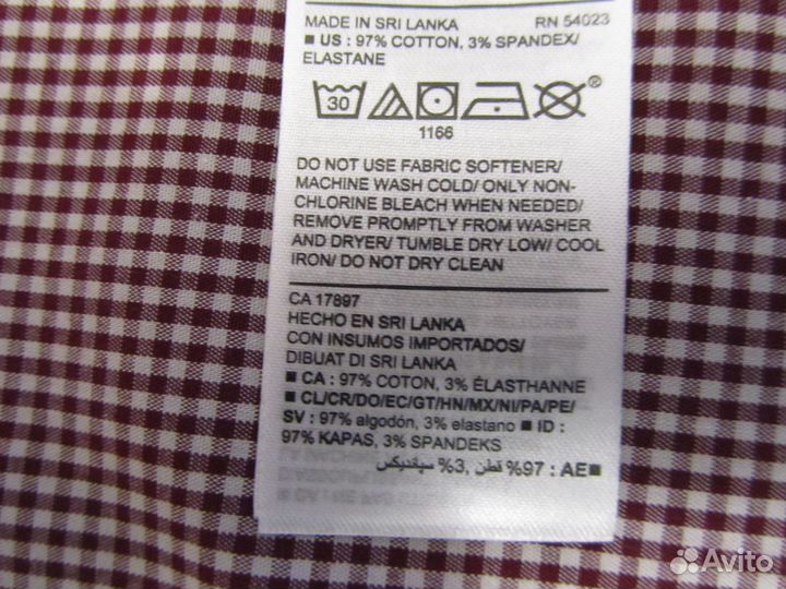 Рубашка OLD navy non iron США ворот 45\46