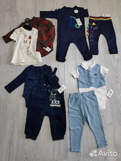 Детская одежда Mothercare 68 74 80 86 новая