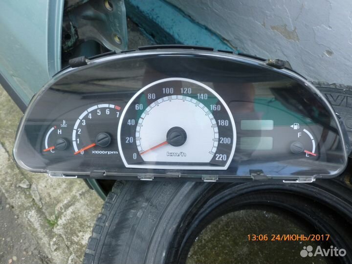 Щиток приборов на Хюндай Матрикс