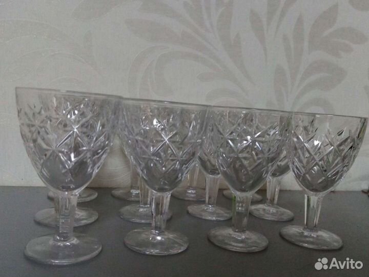 Рюмка хрусталь 12шт