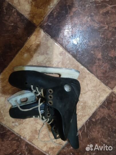 Коньки хоккейные сальво